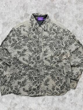 2000's Jimi Hendrix Floral AOP Button-Up Shirt